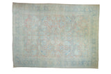 RESERVED 10.5x14 Vintage Distressed Mahal Carpet