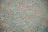 RESERVED 10.5x14 Vintage Distressed Mahal Carpet
