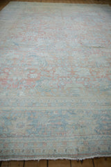 RESERVED 10.5x14 Vintage Distressed Mahal Carpet