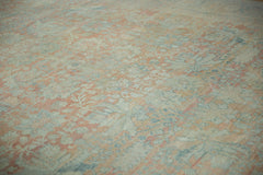 10.5x14 Vintage Distressed Mahal Carpet