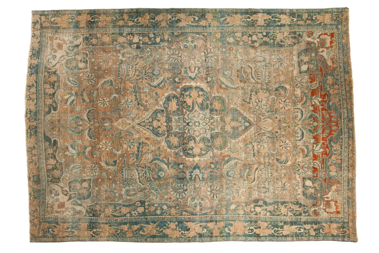 Vintage Distressed Bijar Carpet // ONH Item: ee004995