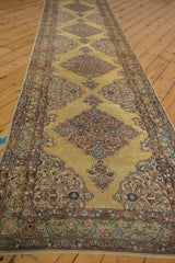 3.5x16 Vintage Tea Washed Kerman Rug Runner