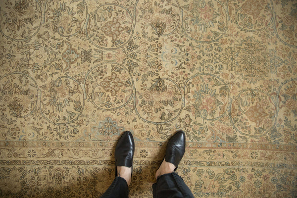 Vintage Distressed Kerman Carpet // ONH Item: ee005000, Image 1