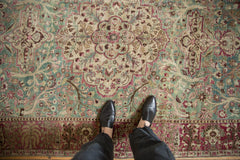 Vintage Distressed Tabriz Rug // ONH Item: ee005002, Image 1