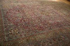 10x13.5 Vintage Distressed Meshed Carpet