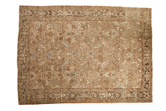 8x10.5 Vintage Distressed Mehrivan Carpet