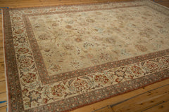 7.5x10.5 Vintage Distressed Kashan Carpet