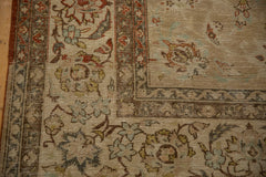 7.5x10.5 Vintage Distressed Kashan Carpet