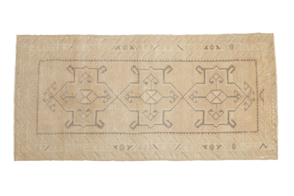 Vintage Distressed Oushak Rug Runner // ONH Item: ee005018
