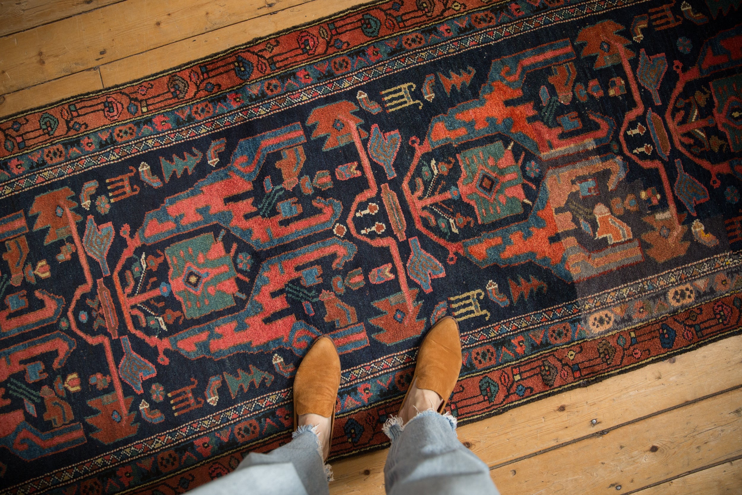 Vintage Malayer Rug Runner // ONH Item: ee005019, Image 1