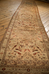 3.5x17 Antique Distressed Karabagh Rug Runner