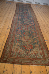 3.5x15.5 Vintage Distressed Malayer Rug Runner