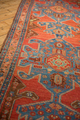 3.5x16.5 Antique Heriz Rug Runner