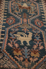 3.5x16 Antique Malayer Rug Runner