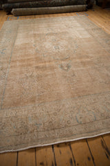 8x11 Vintage Distressed Tabriz Carpet