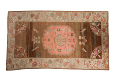 7.5x12.5 Vintage Distressed Oushak Carpet