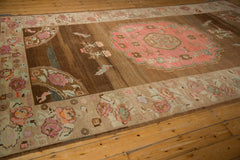 7.5x12.5 Vintage Distressed Oushak Carpet