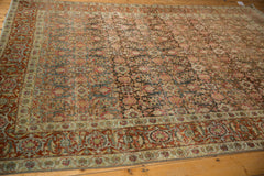 7x9.5 Vintage Distressed Tabriz Carpet