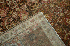 7x9.5 Vintage Distressed Tabriz Carpet