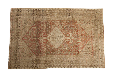 7.5x11.5 Antique Distressed Bijar Carpet