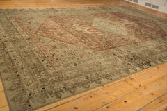 7.5x11.5 Antique Distressed Bijar Carpet