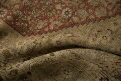 7.5x11.5 Antique Distressed Bijar Carpet