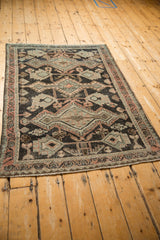 3.5x5 Vintage Distressed Hamadan Rug