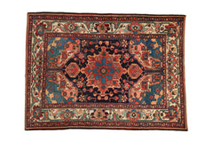 5x7 Vintage Bakhtiari Rug