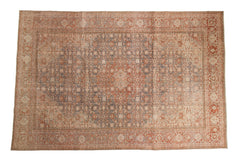 7x10.5 Vintage Distressed Tabriz Carpet