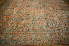 9x11.5 Vintage Distressed Sarouk Carpet