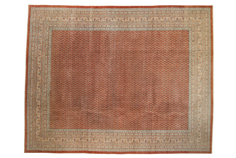 Vintage Distressed Mir Sarouk Carpet // ONH Item: ee005063