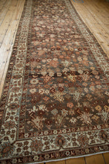 4.5x13 Vintage Distressed Malayer Rug Runner