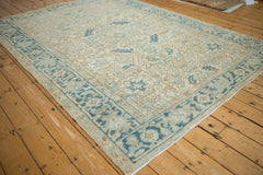 7x9 Vintage Distressed Heriz Carpet