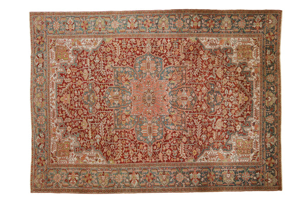 Vintage Fine Distressed Ahar Carpet // ONH Item: ee005072