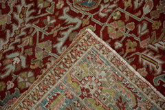 8.5x12 Vintage Fine Distressed Ahar Carpet