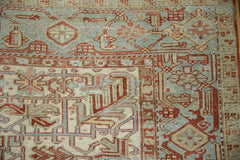 8x10.5 Vintage Distressed Heriz Carpet