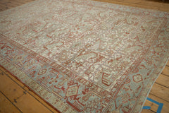 8x10.5 Vintage Distressed Heriz Carpet