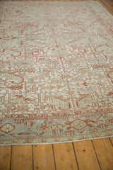 8x10.5 Vintage Distressed Heriz Carpet