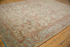 8x10.5 Vintage Distressed Heriz Carpet