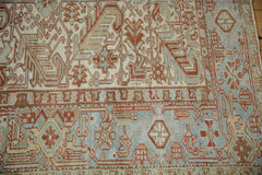 8x10.5 Vintage Distressed Heriz Carpet