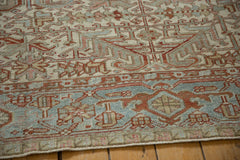 8x10.5 Vintage Distressed Heriz Carpet