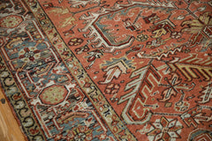 7x9.5 Vintage Distressed Heriz Carpet