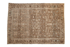 7x10 Vintage Distressed Mehrivan Carpet