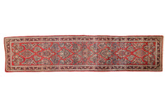 2.5x12 Vintage Sarouk Rug Runner