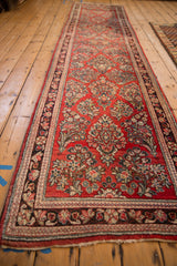 2.5x12 Vintage Sarouk Rug Runner