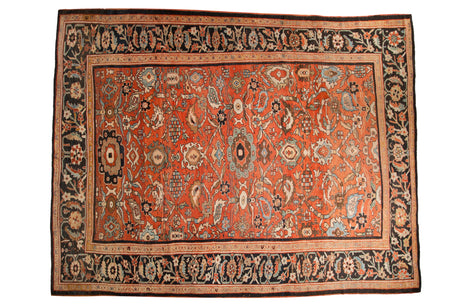 11x14 Antique Sultanabad Carpet