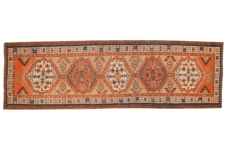 3.5x11 Antique Serab Rug Runner