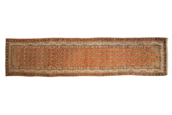 Vintage Distressed Malayer Rug Runner // ONH Item: ee005101