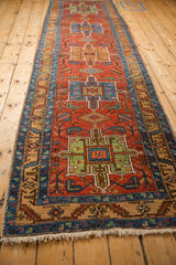 3x11 Antique Heriz Rug Runner