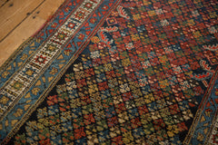 3.5x12 Vintage Kurdish Hamadan Rug Runner